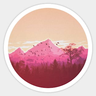 Red Adventurer Sticker